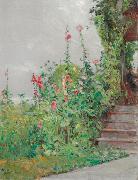 Childe Hassam Celia Thaxter Garden, oil painting